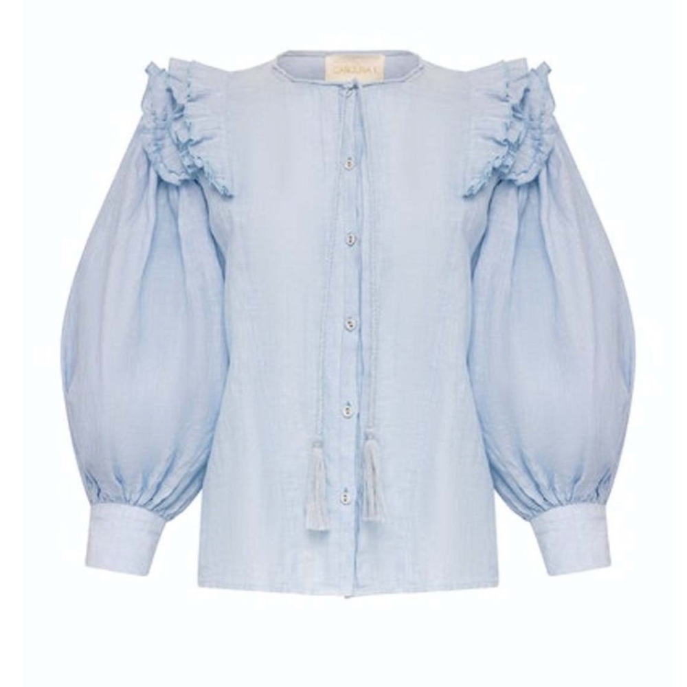 Carolina K Blue Bella Blouse